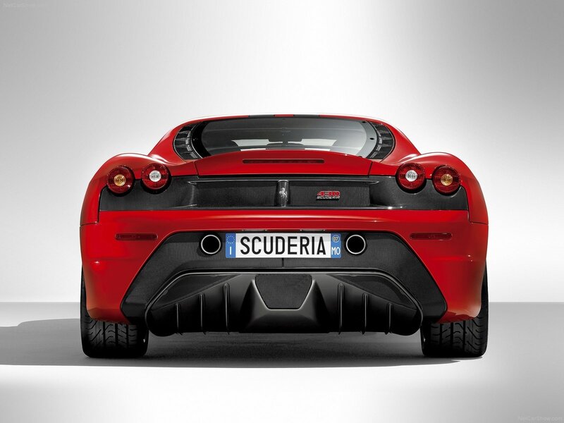 Ferrari 430 Scuderia rear view