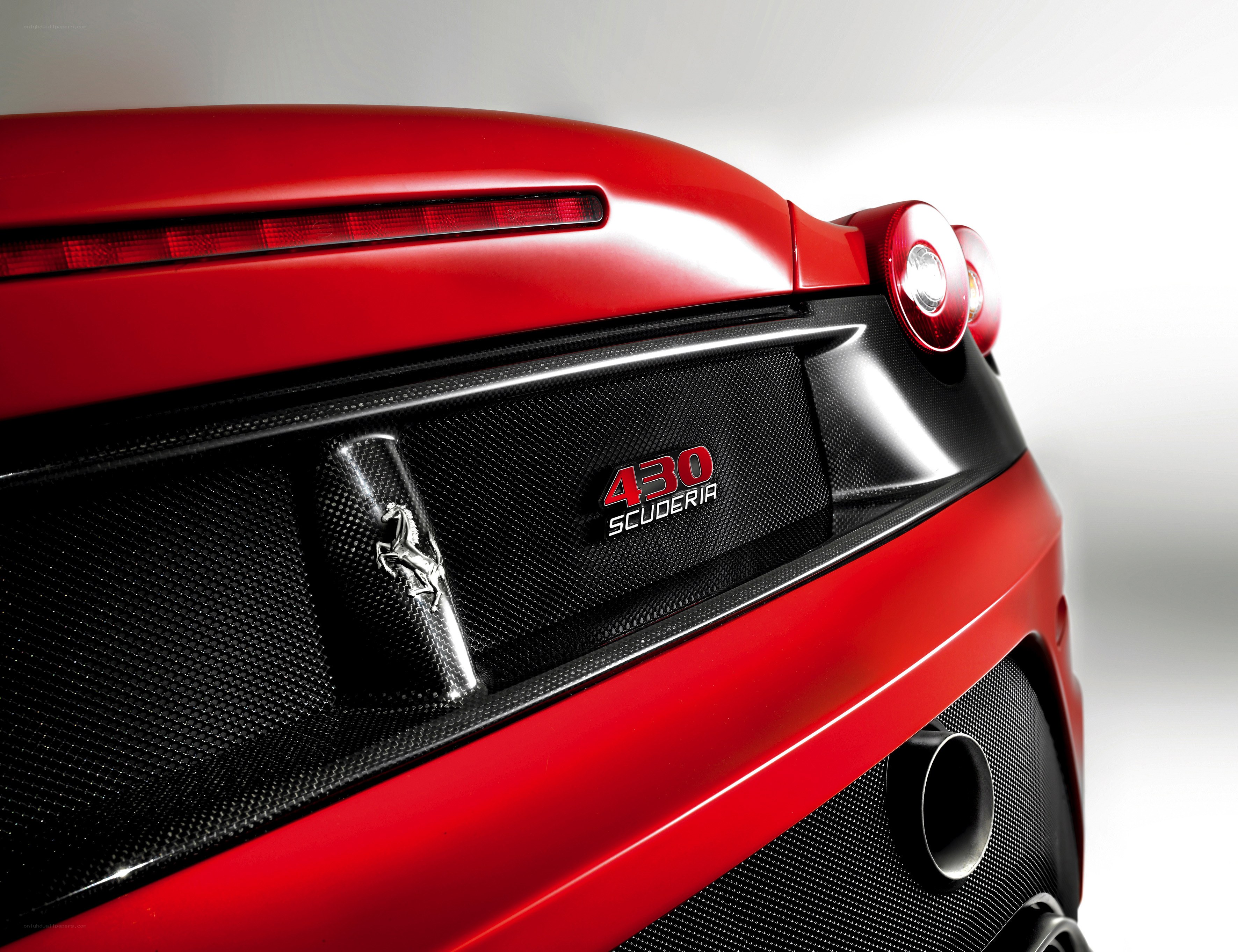 Ferrari 430 Scuderia rear view