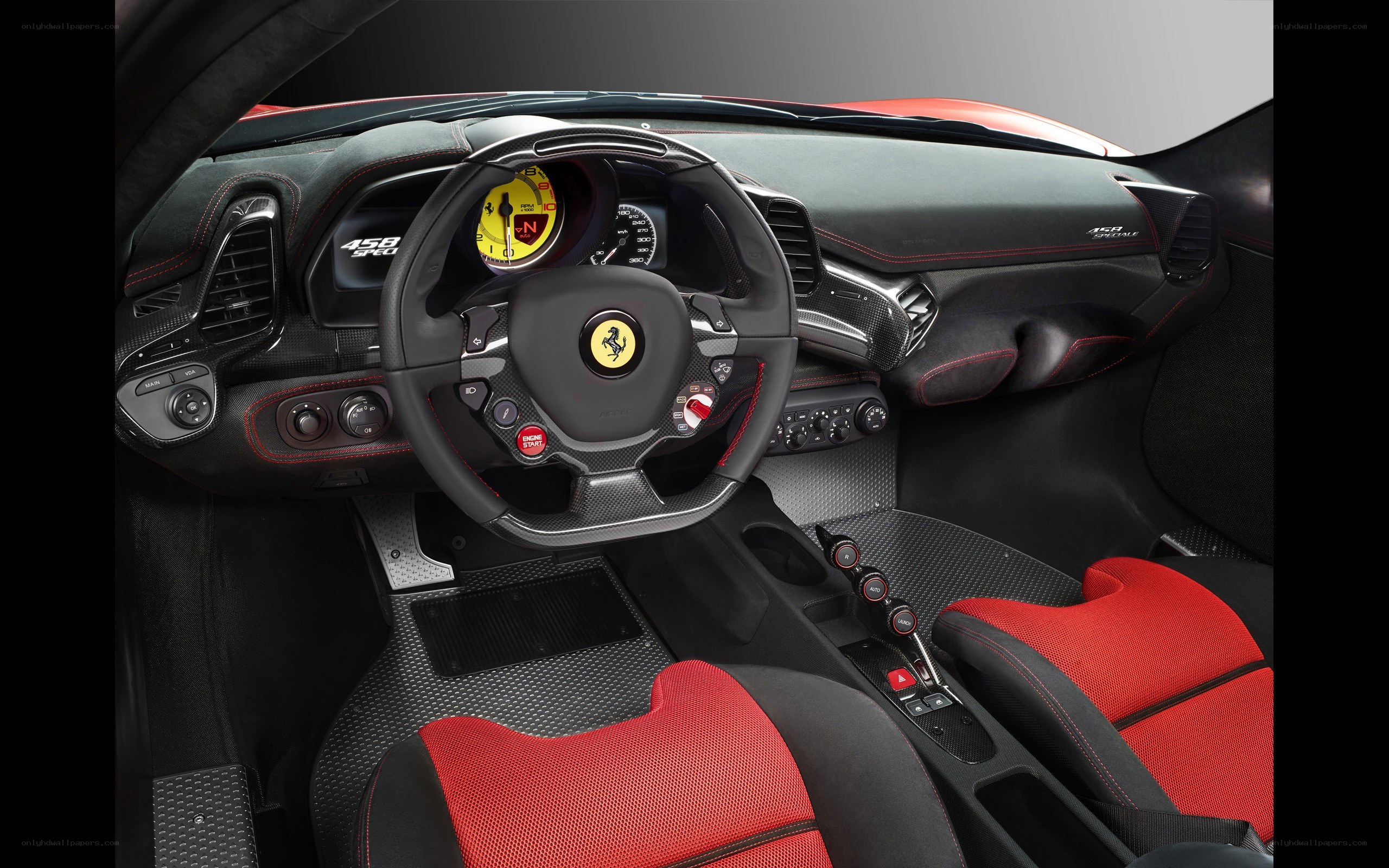 Ferrari 458 Speciale interior