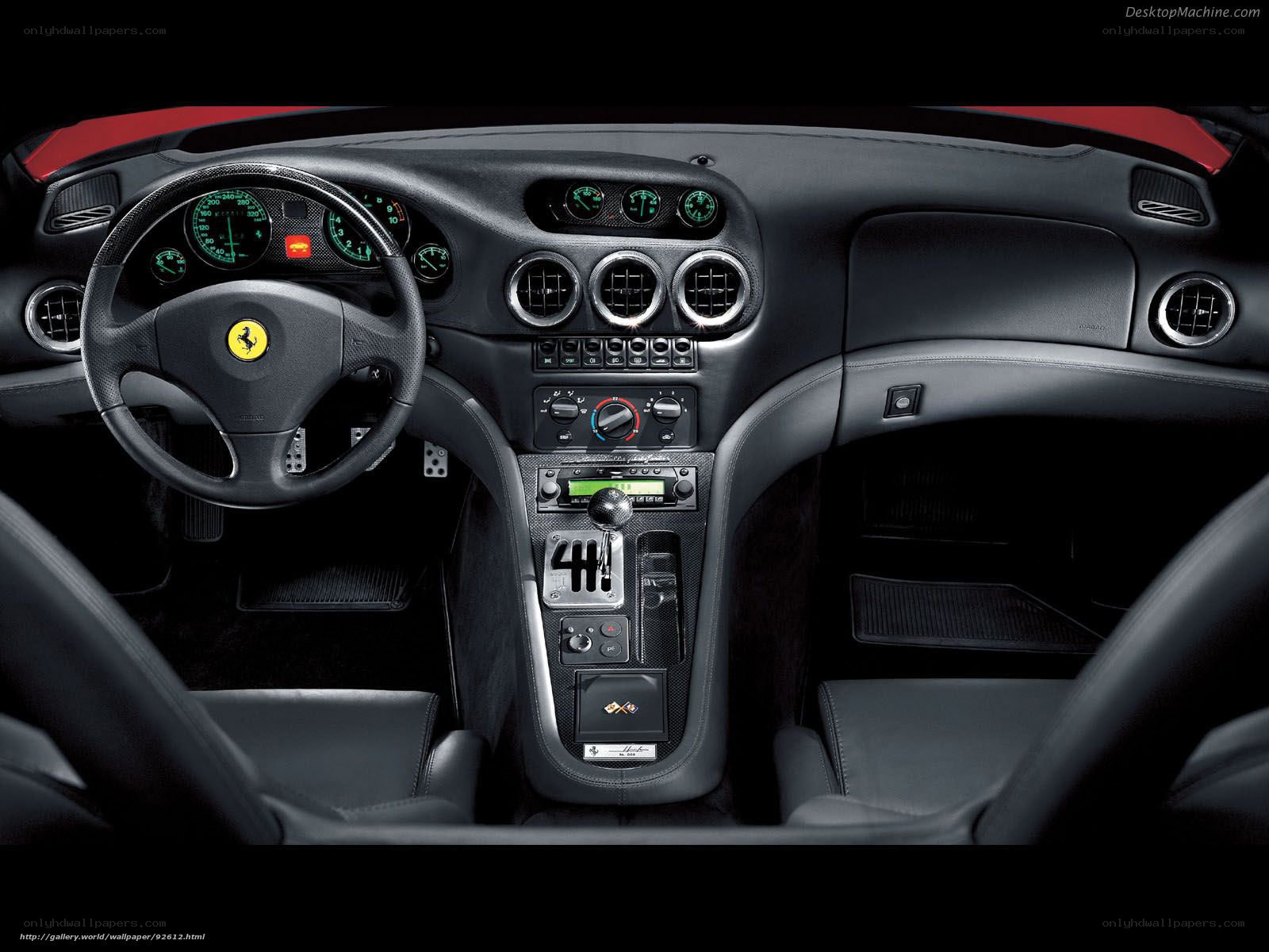 Ferrari 550 Maranello interior