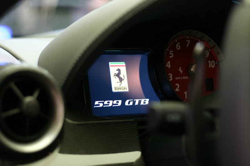 Ferrari 599 GTB dashboard