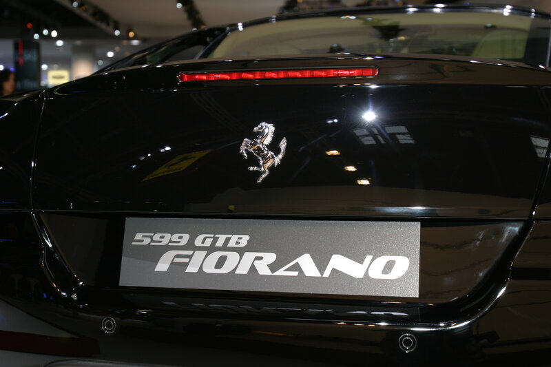 Ferrari 599 GTB Fiorano rear