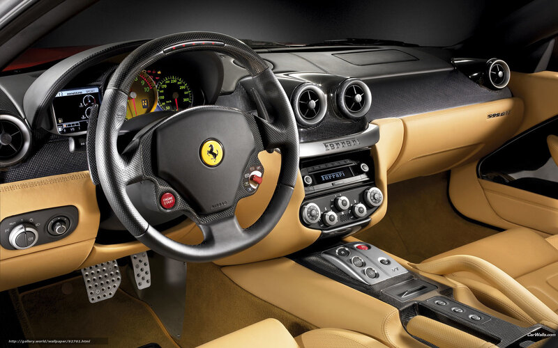 Ferrari 599 GTB interior