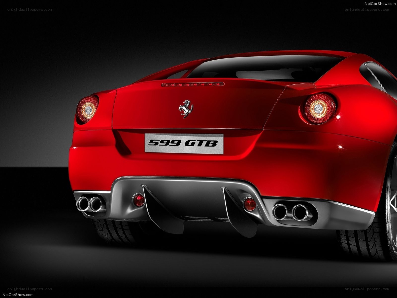 Ferrari 599 GTB rear view