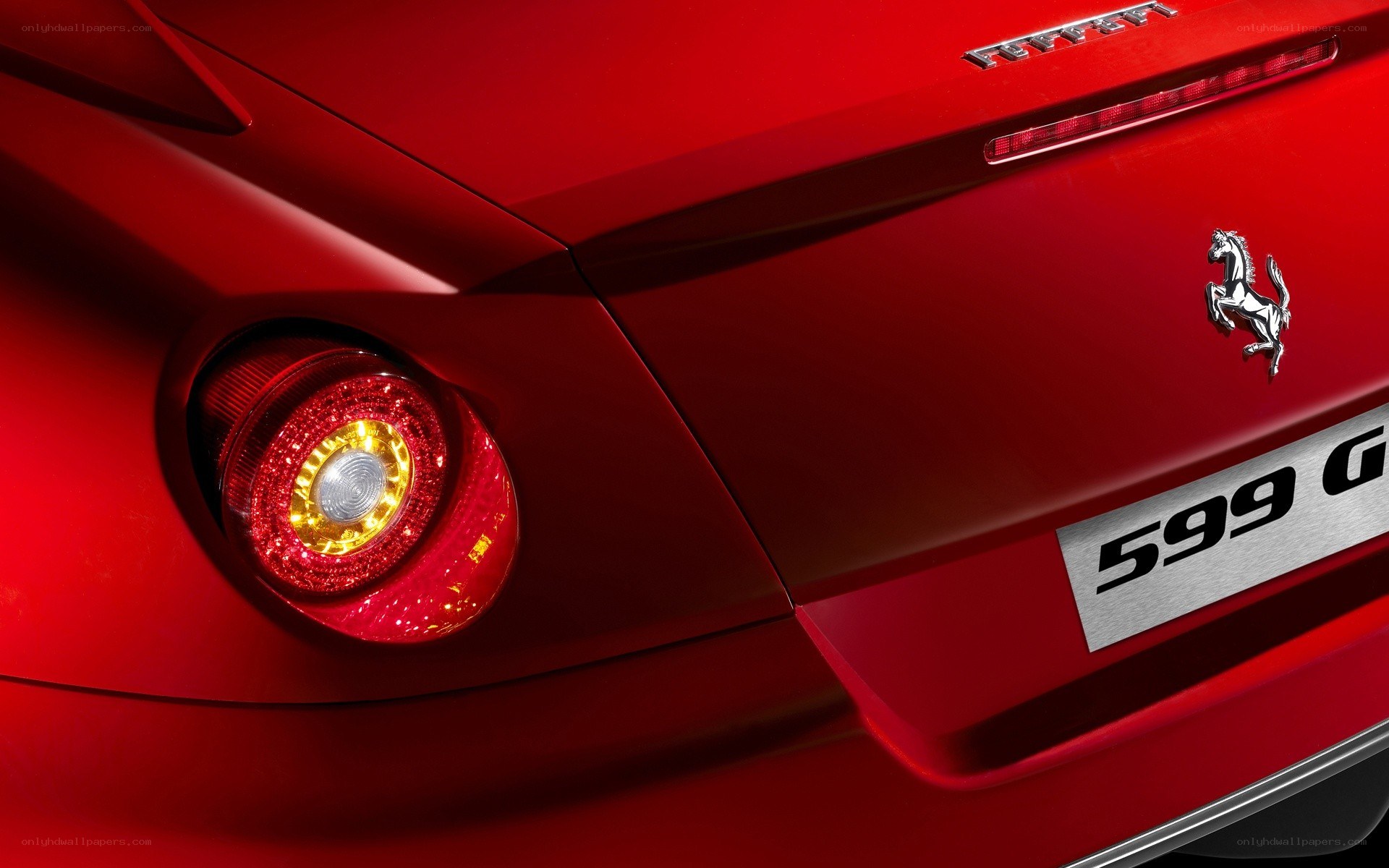 Ferrari 599 GTB rear view