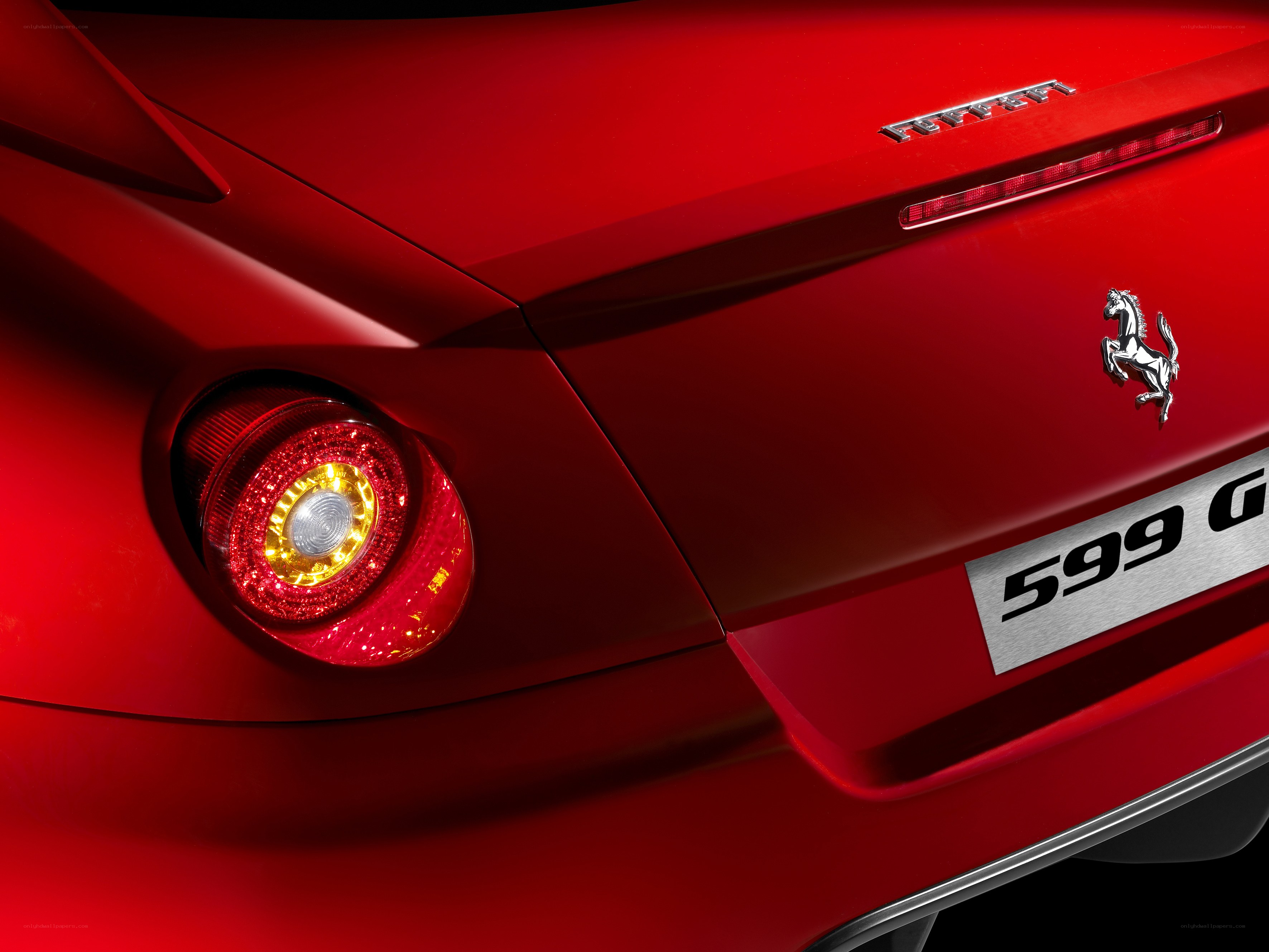 Ferrari 599 GTB rear view