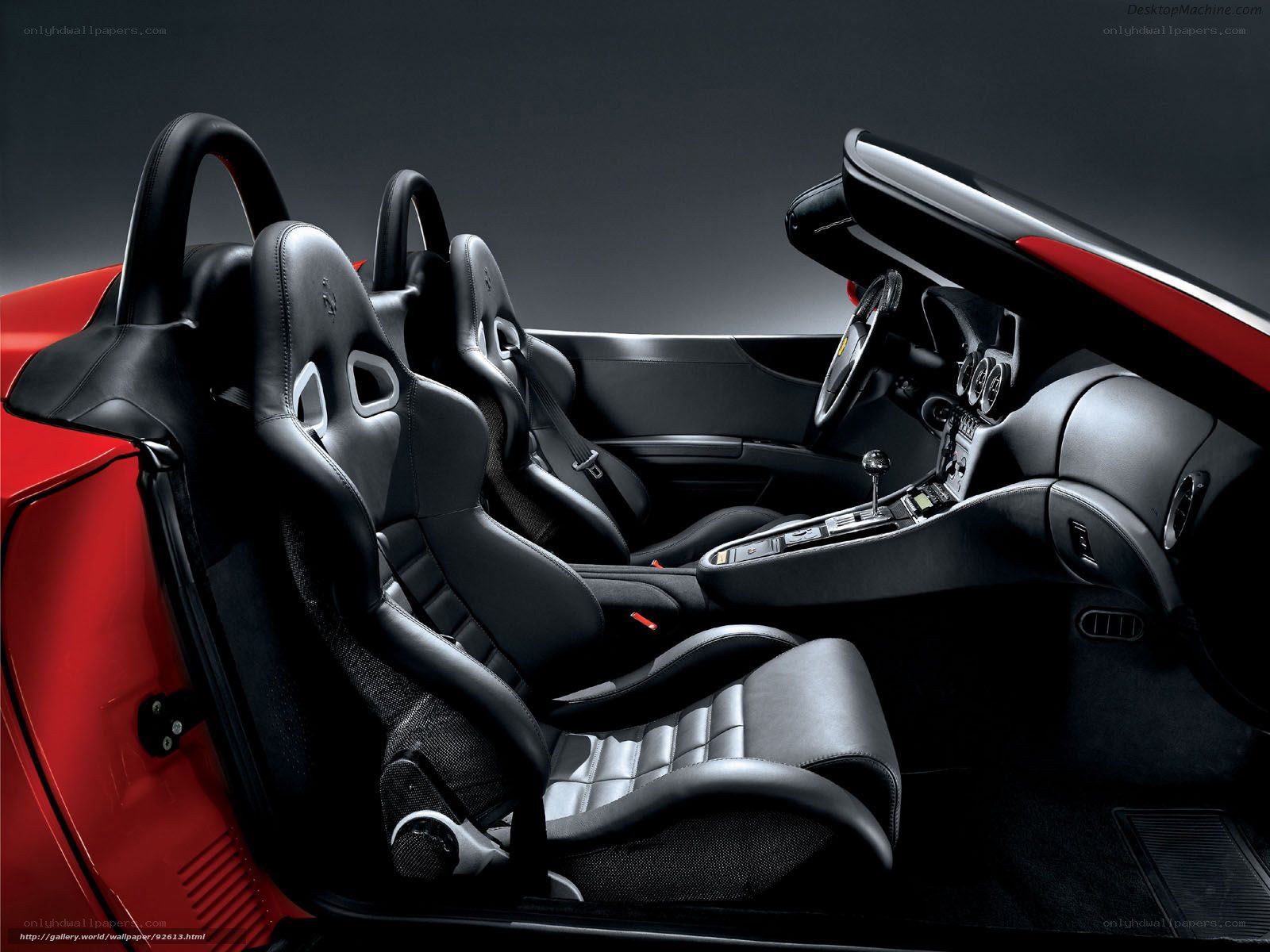 Ferrari 599 GTO interior