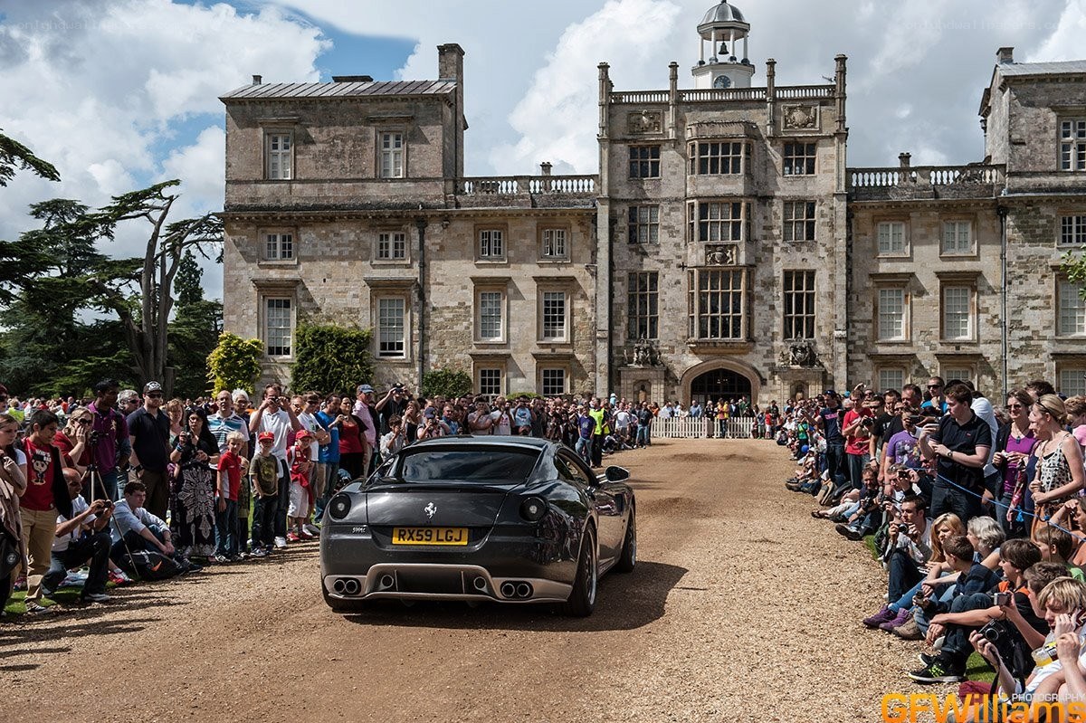 Ferrari at historic estate