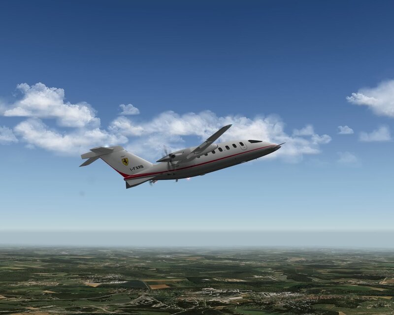 Ferrari-branded Airplane