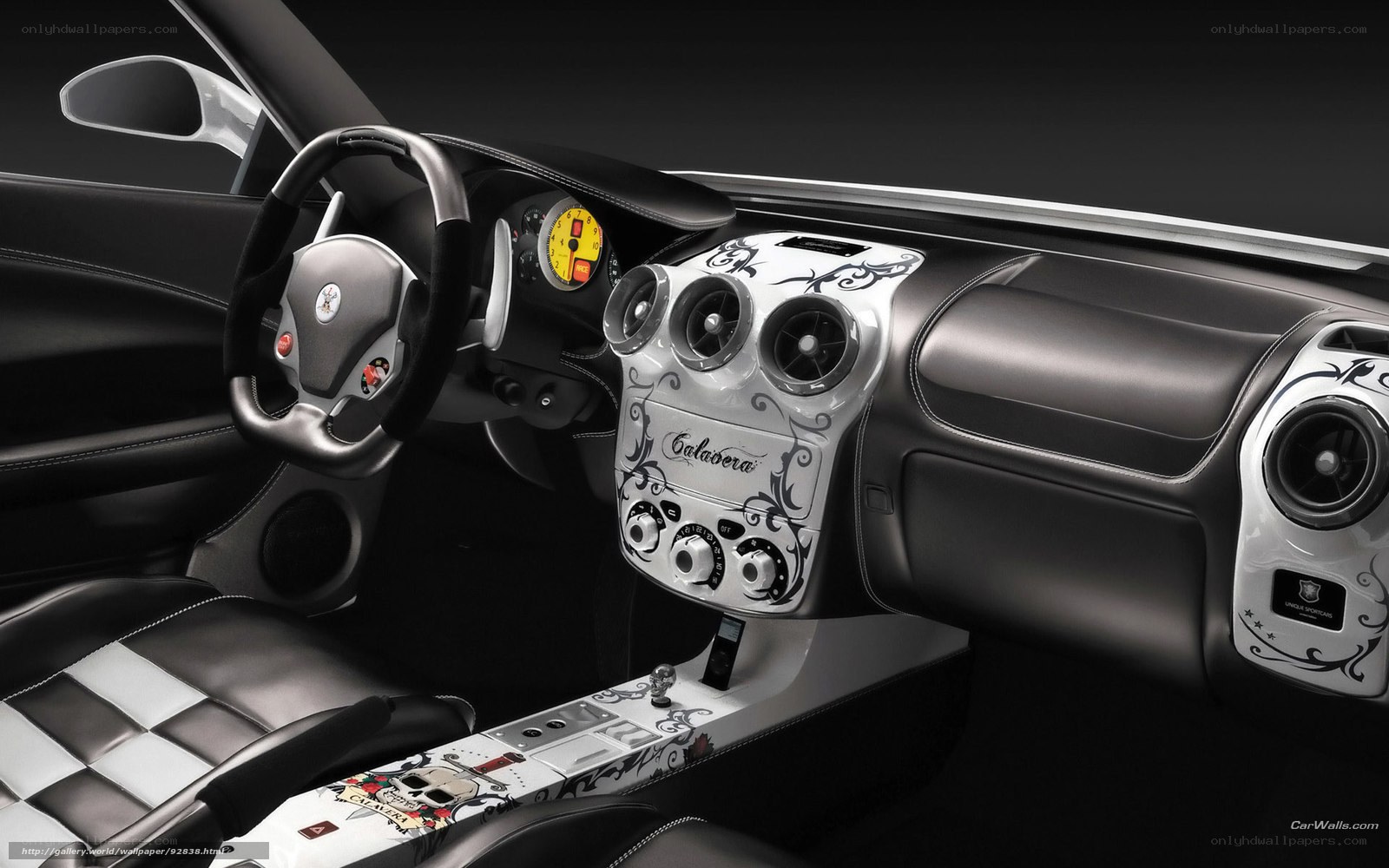 Ferrari Calavera interior