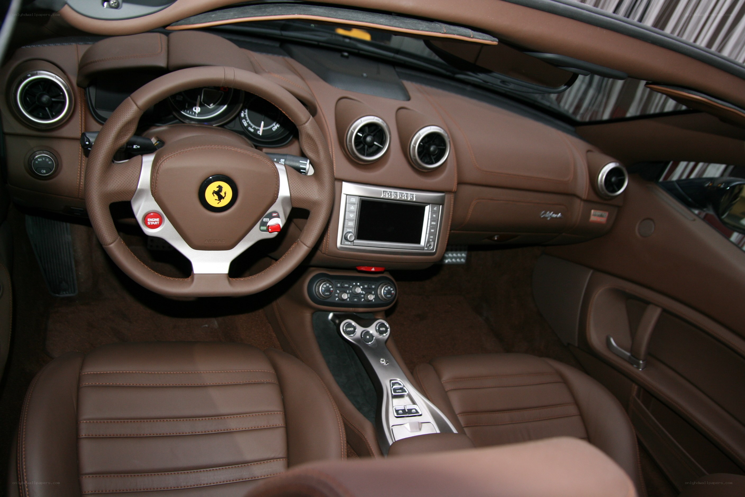 Ferrari California interior