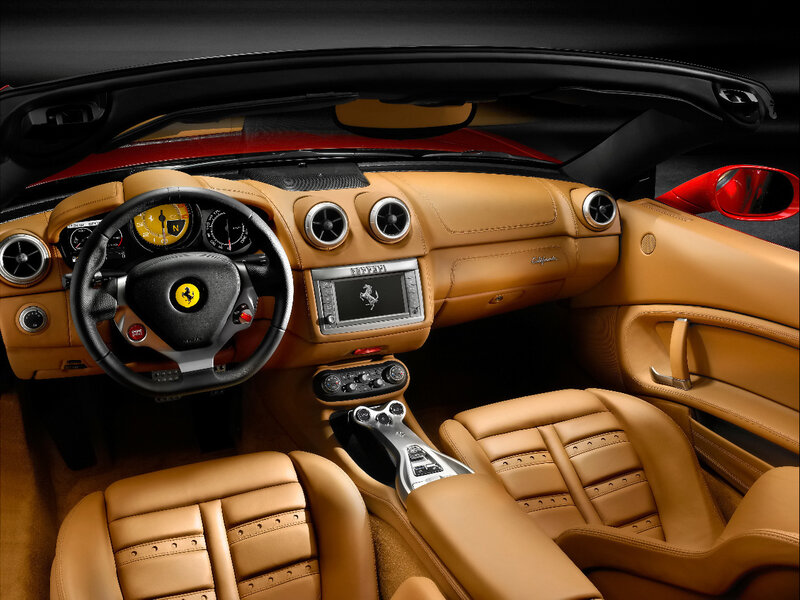 Ferrari California interior