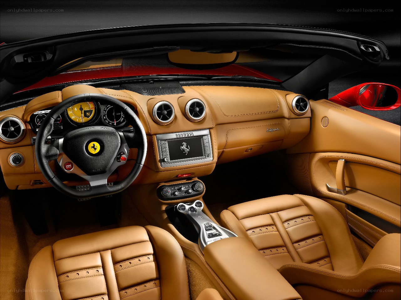 Ferrari California interior