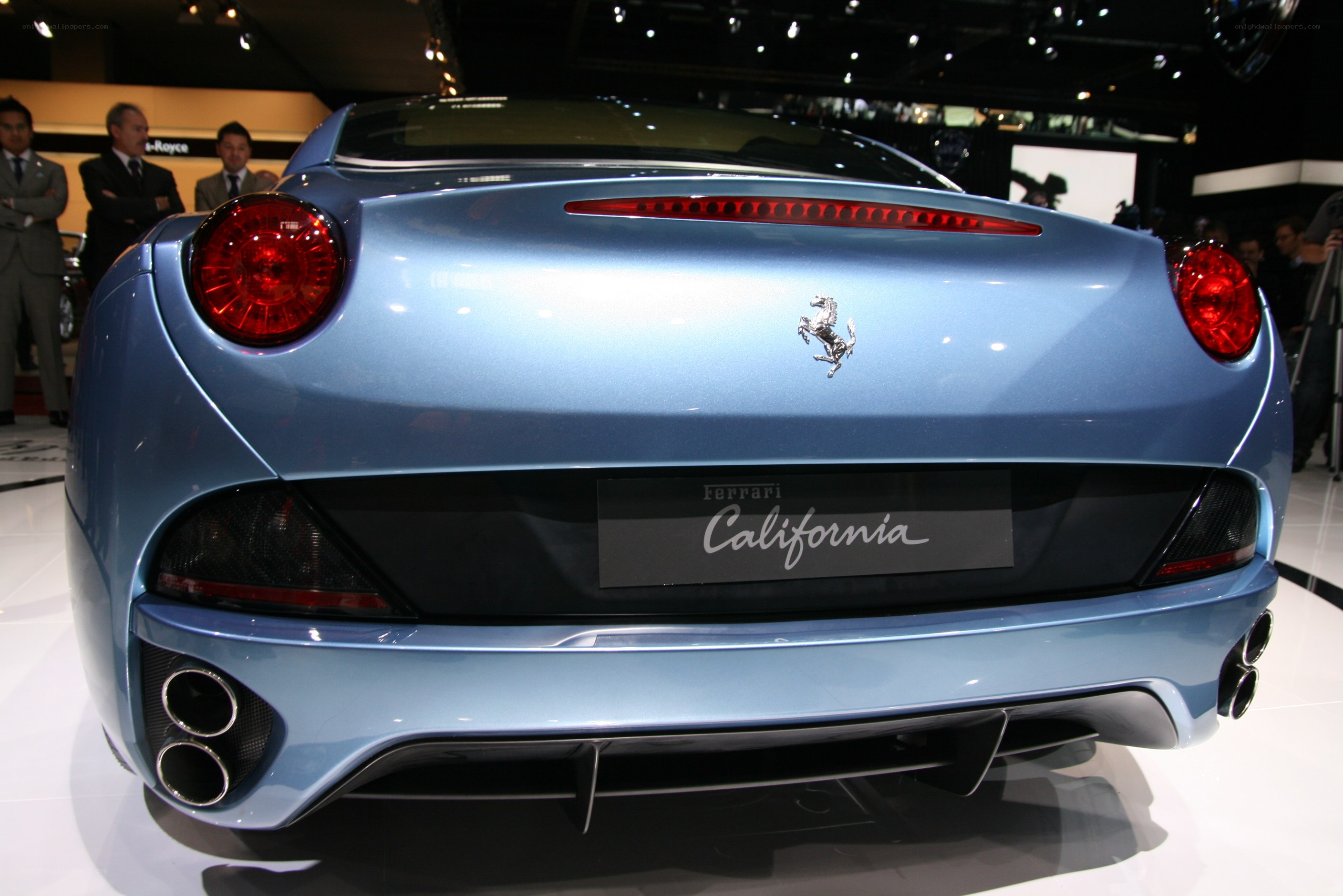 Ferrari California rear view
