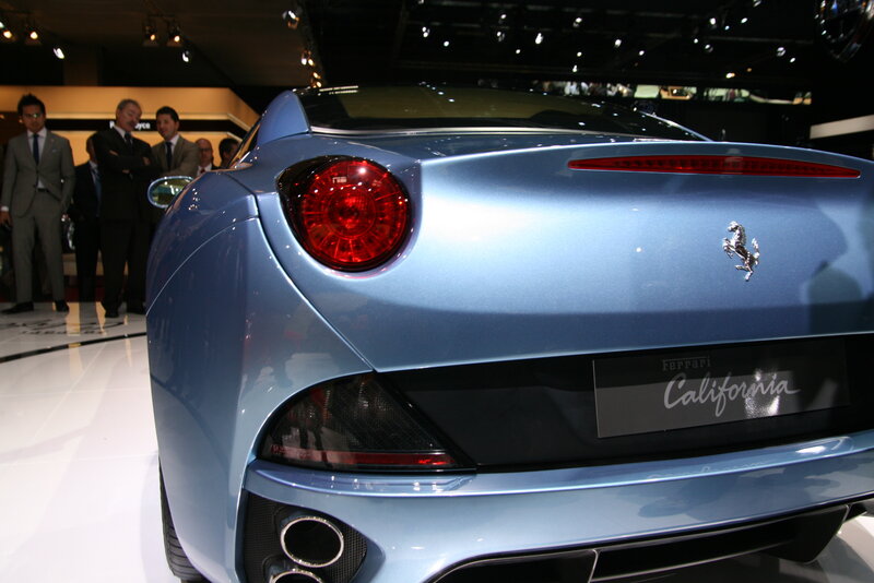 Ferrari California rear view