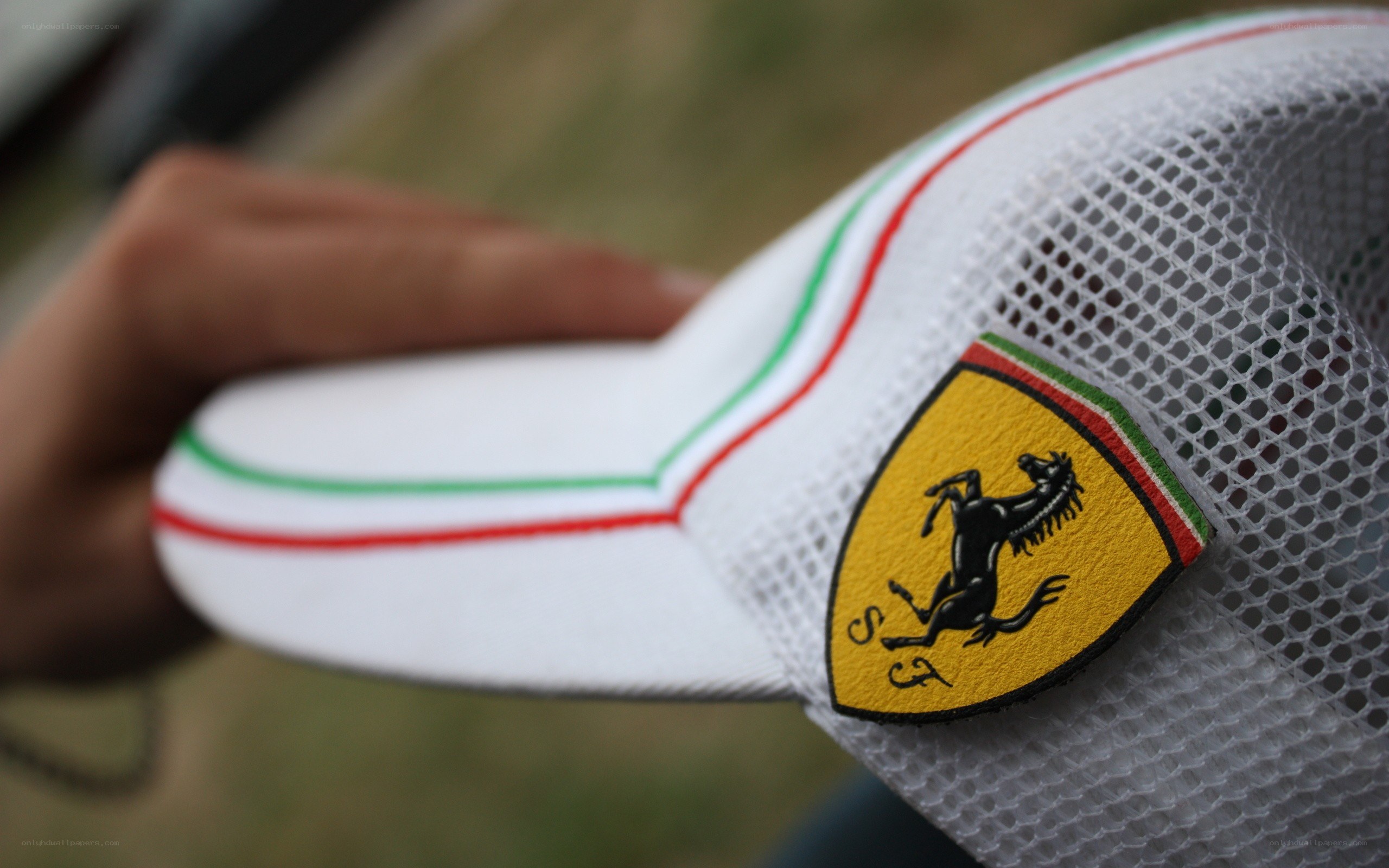 Ferrari cap with prancing horse