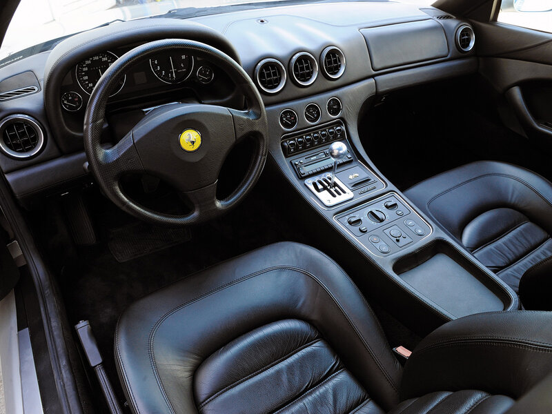 Ferrari Car Interior — Black, Neutral