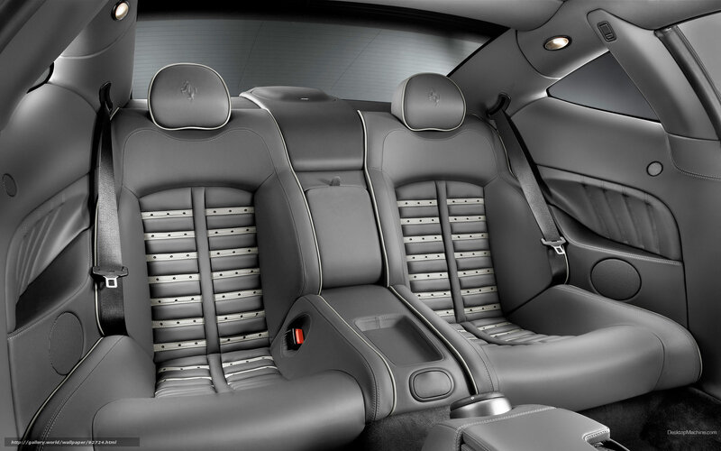 Ferrari car interior seats