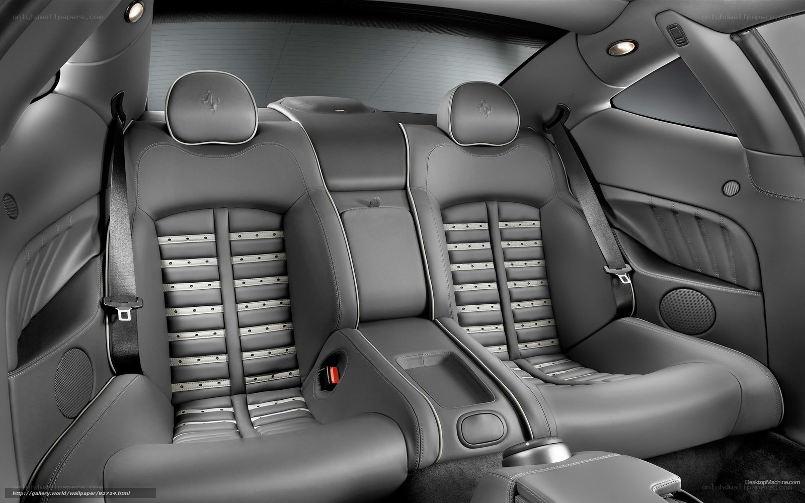 Ferrari car interior seats