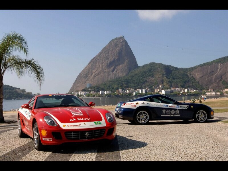 Ferrari cars at Sugarloaf Mountain