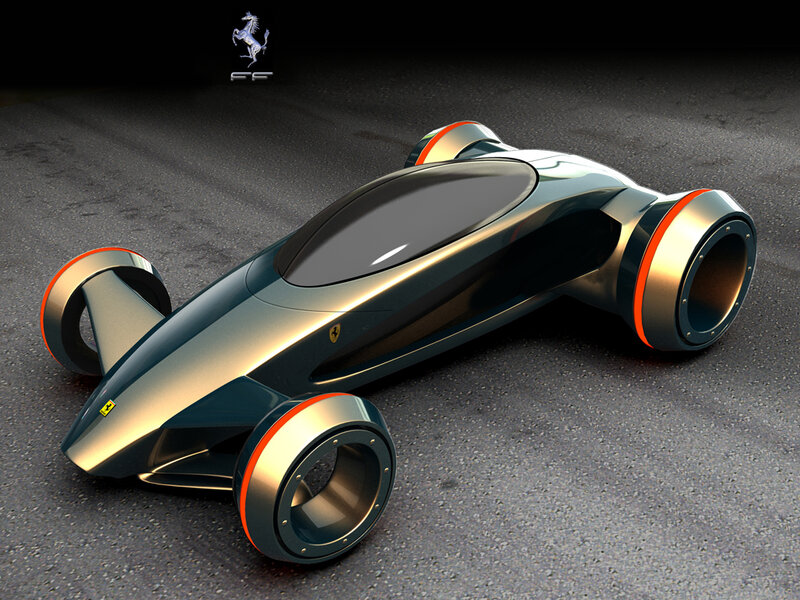 Ferrari concept car design