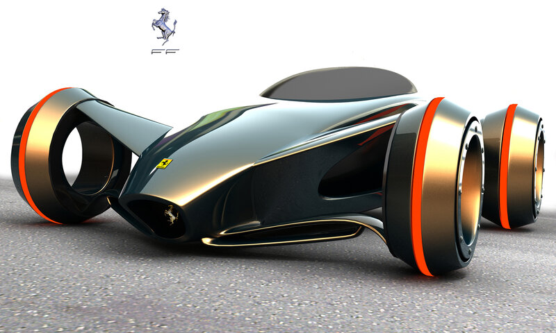 Ferrari concept car design
