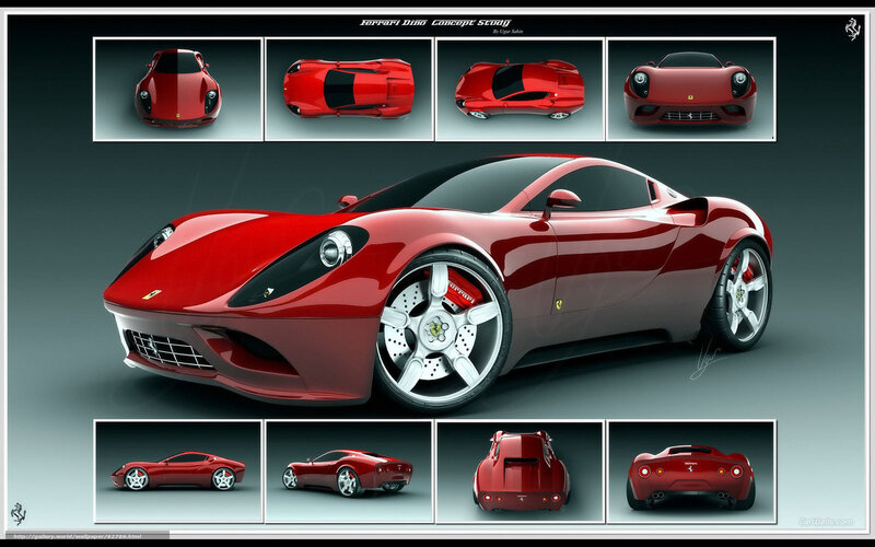 Ferrari Dino Concept Study