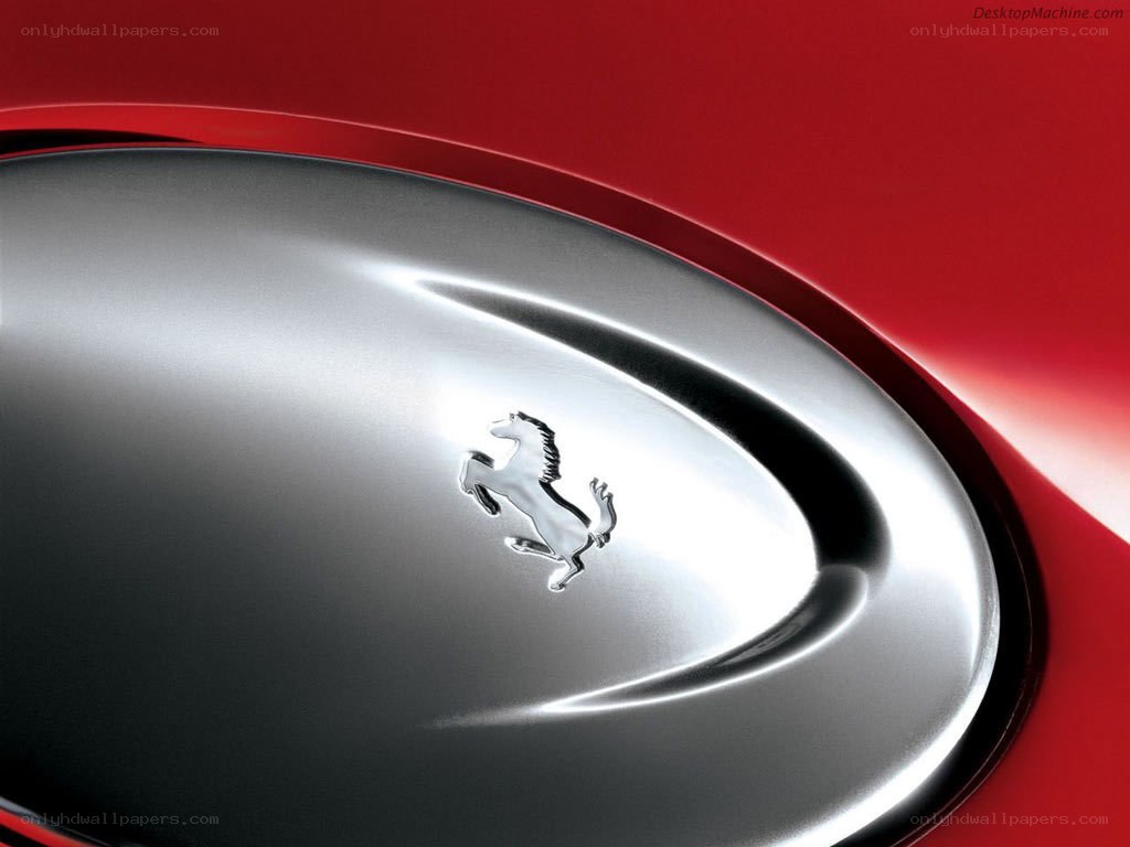 Ferrari emblem on car