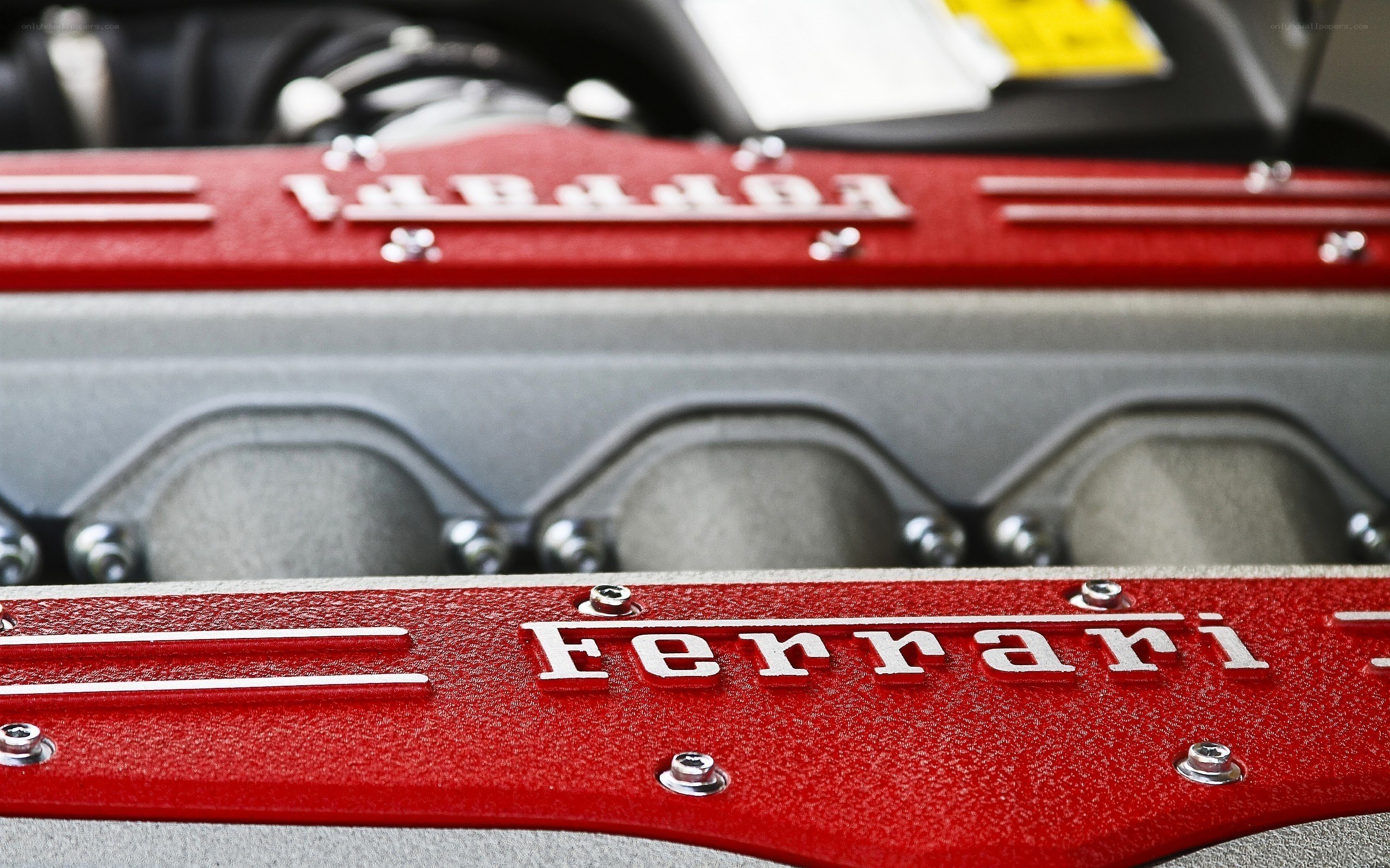 Ferrari engine cover