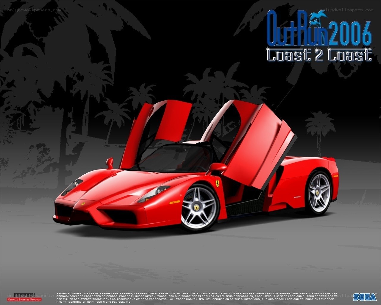Ferrari Enzo in OutRun 2006