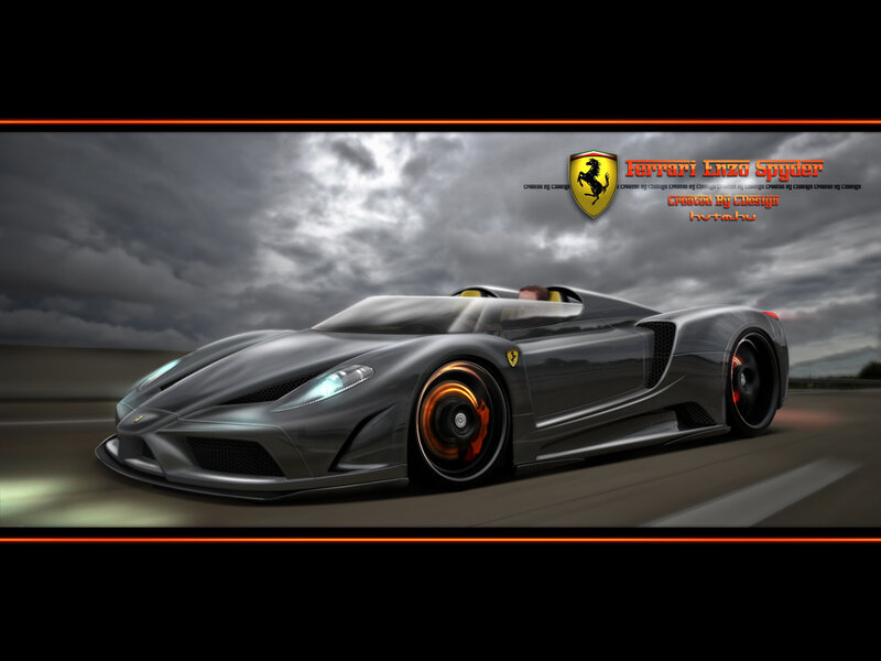 Ferrari Enzo Spyder concept