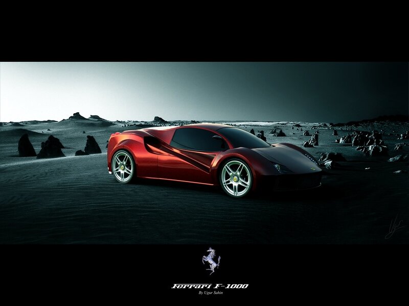 Ferrari F-1000 concept car