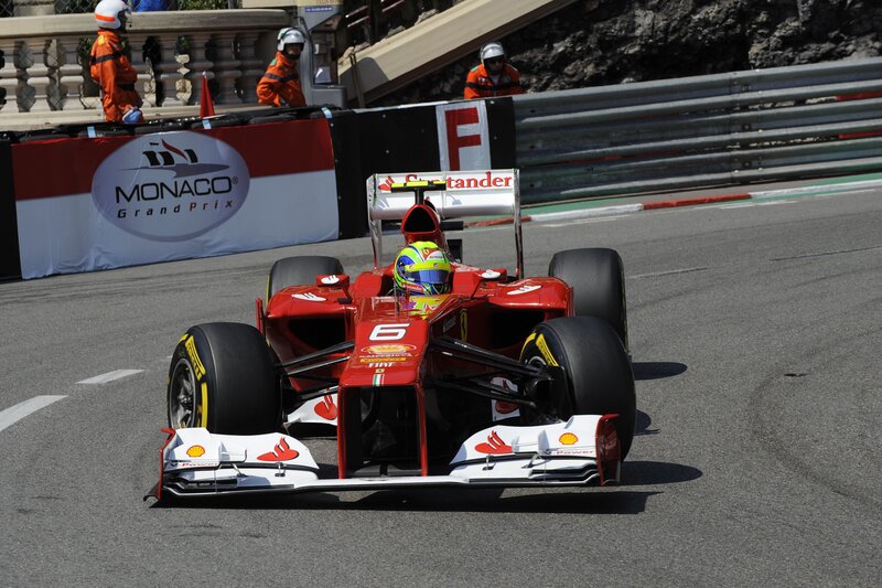 Ferrari F1 car at Monaco