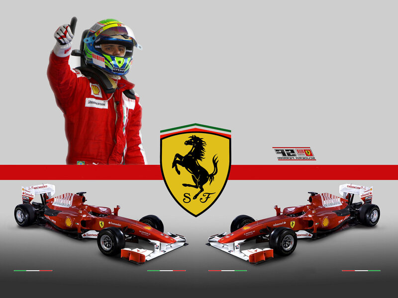 Ferrari F1 driver and cars