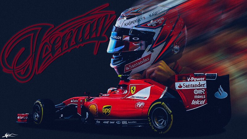 Ferrari F1 Driver — Red, Dramatic