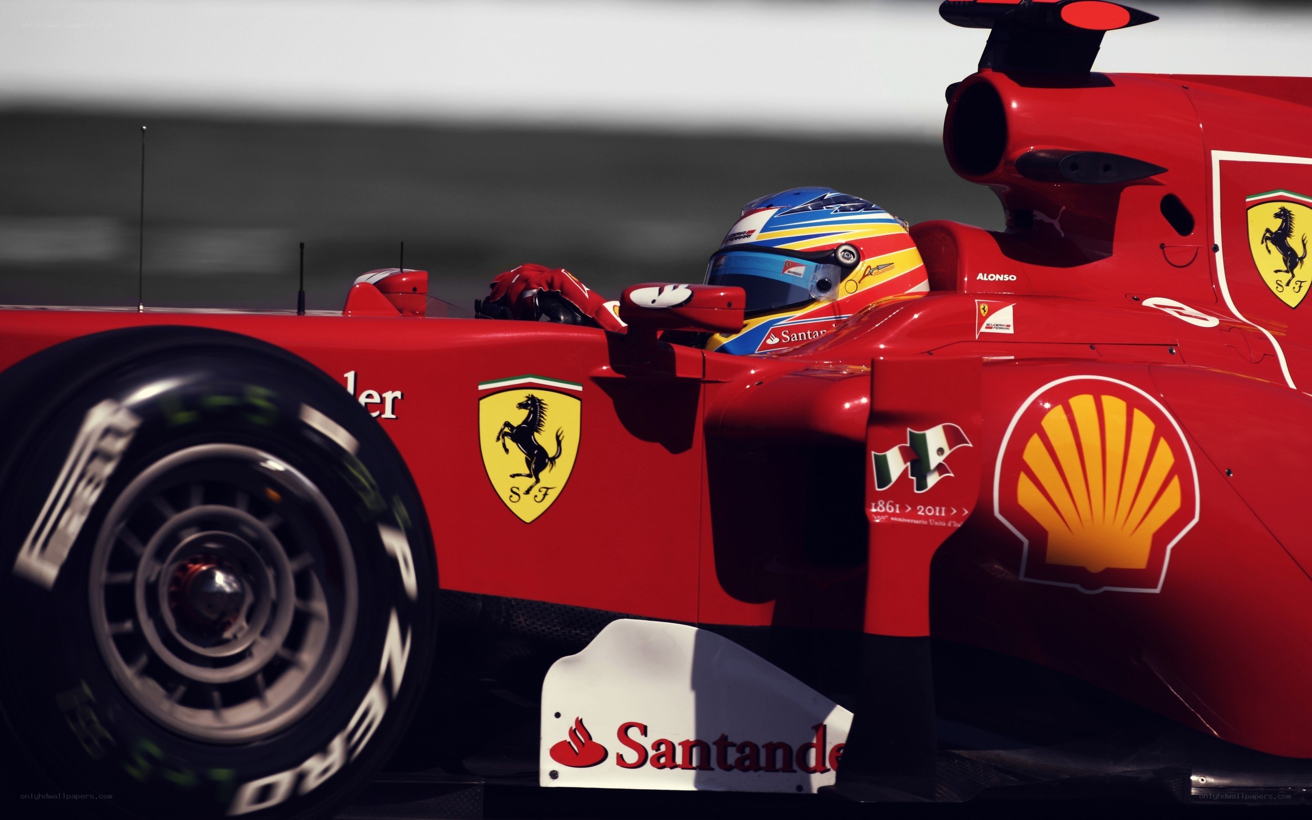 Ferrari F1 race car