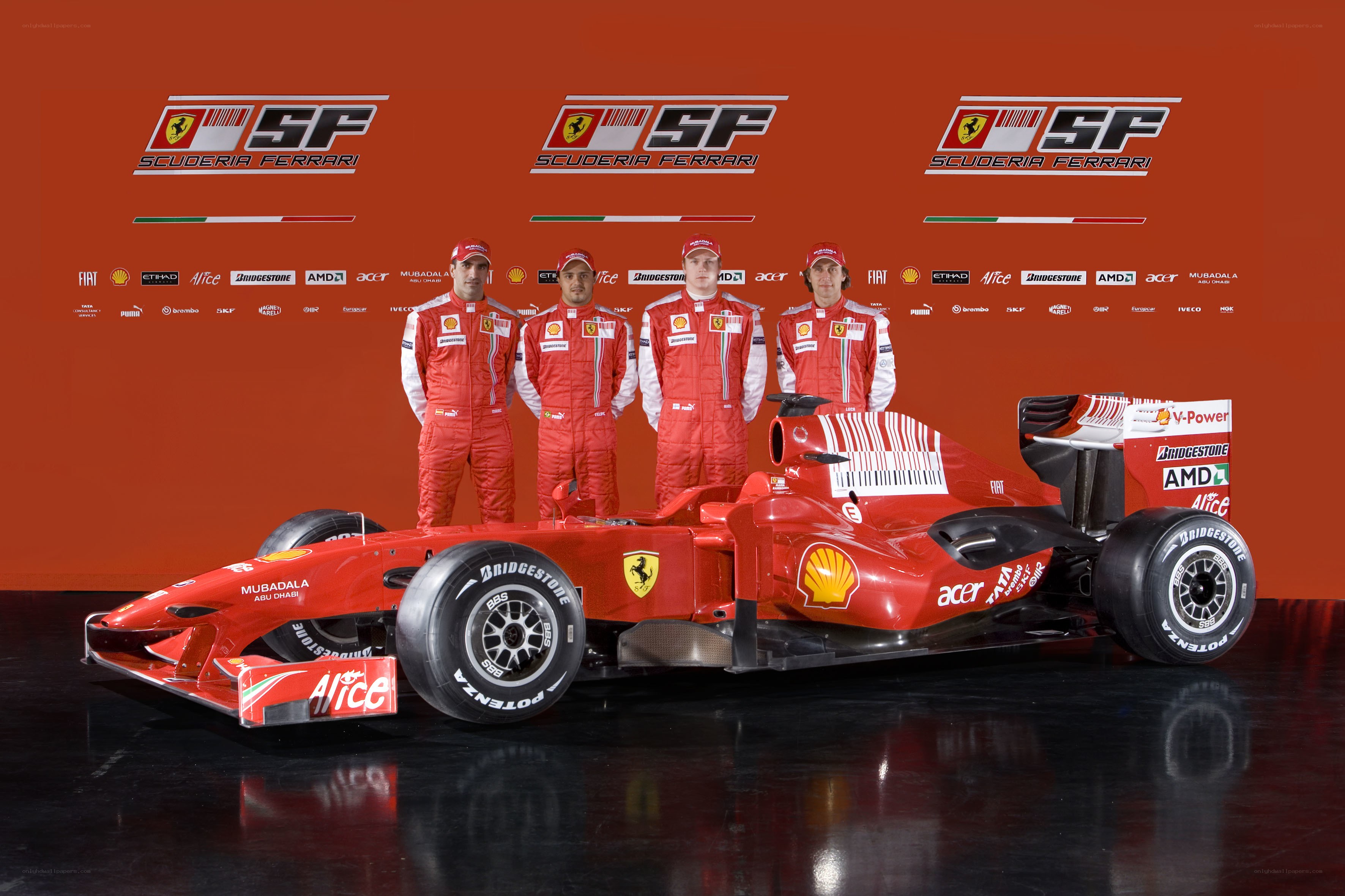 Ferrari F1 team presentation