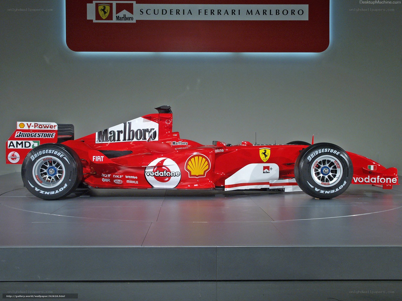 Ferrari F2004 Formula 1 car