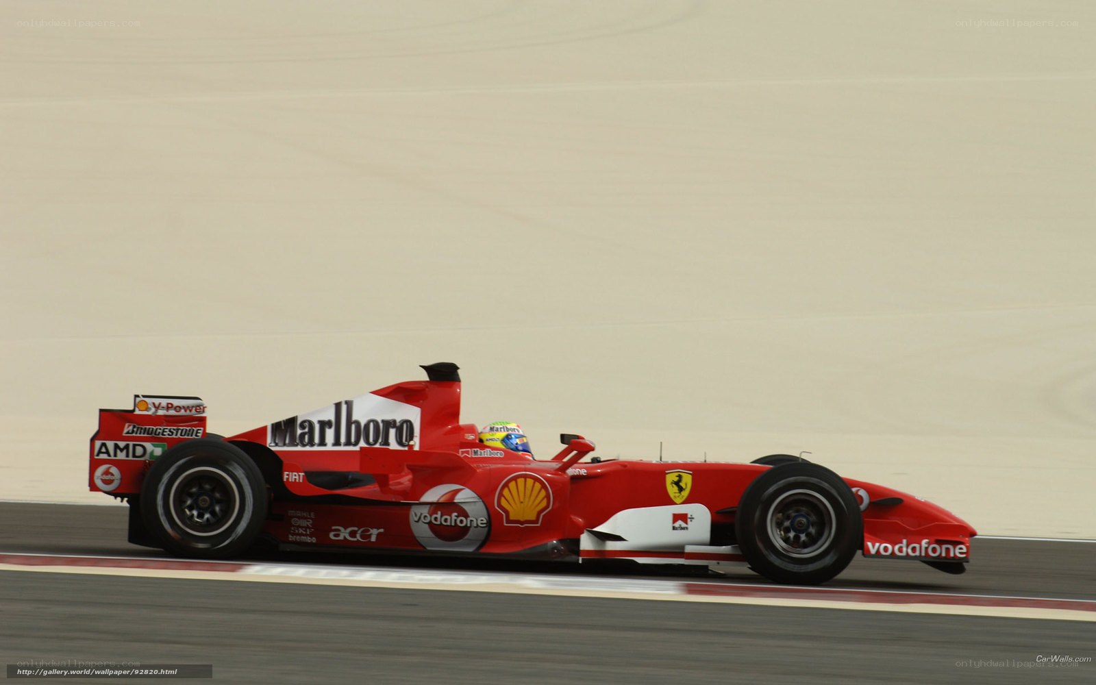 Ferrari F2004 in action