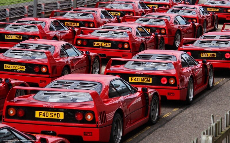 Ferrari F40 safety cars