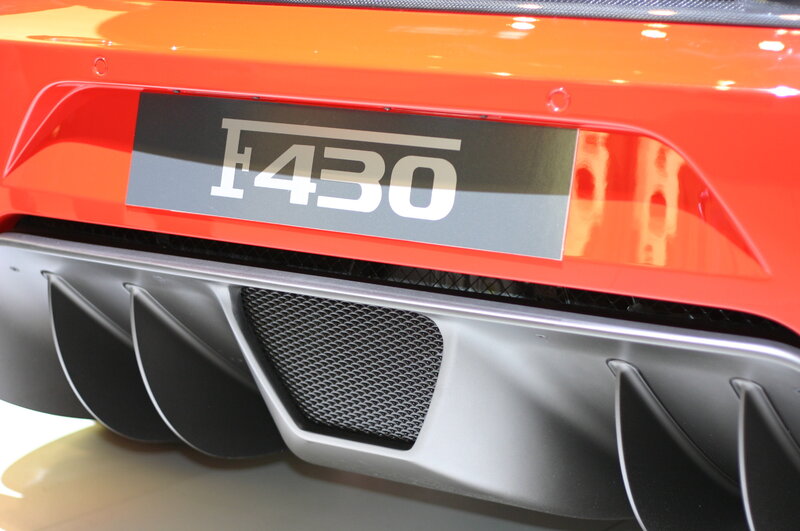 Ferrari F430 rear badge