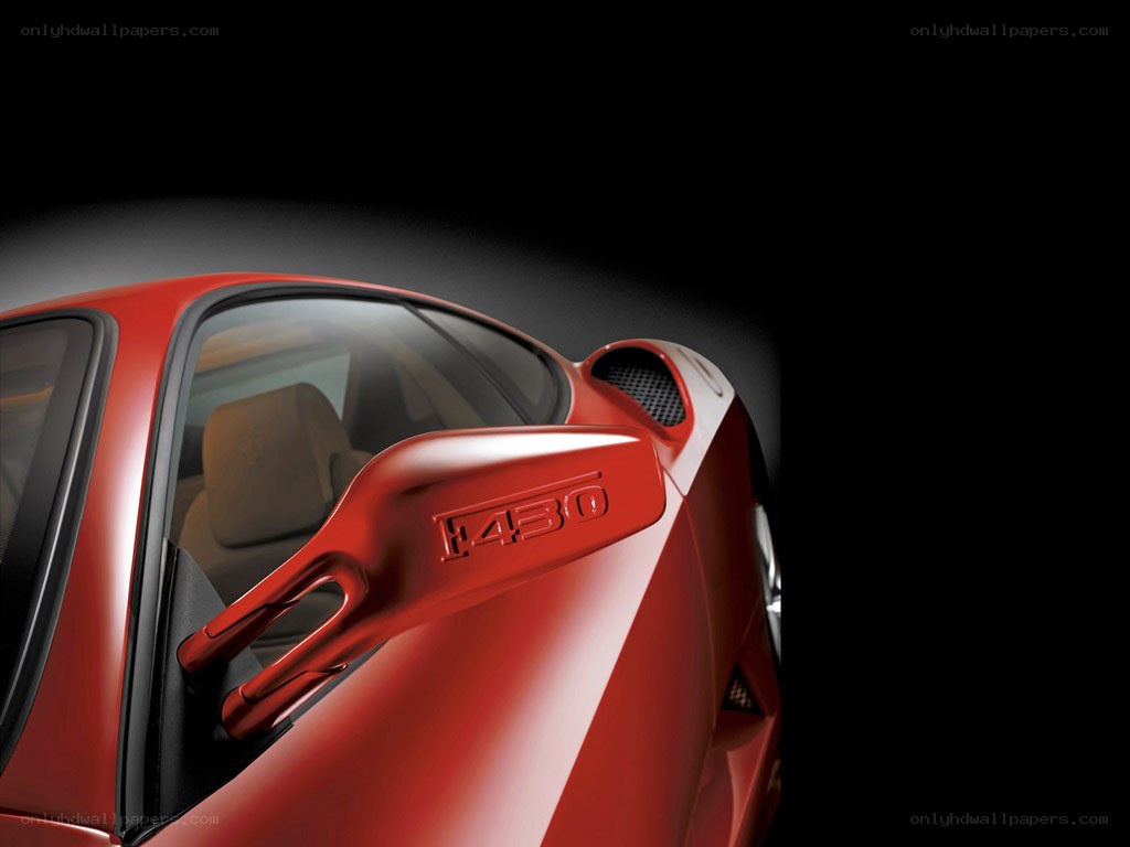 Ferrari F430 side view