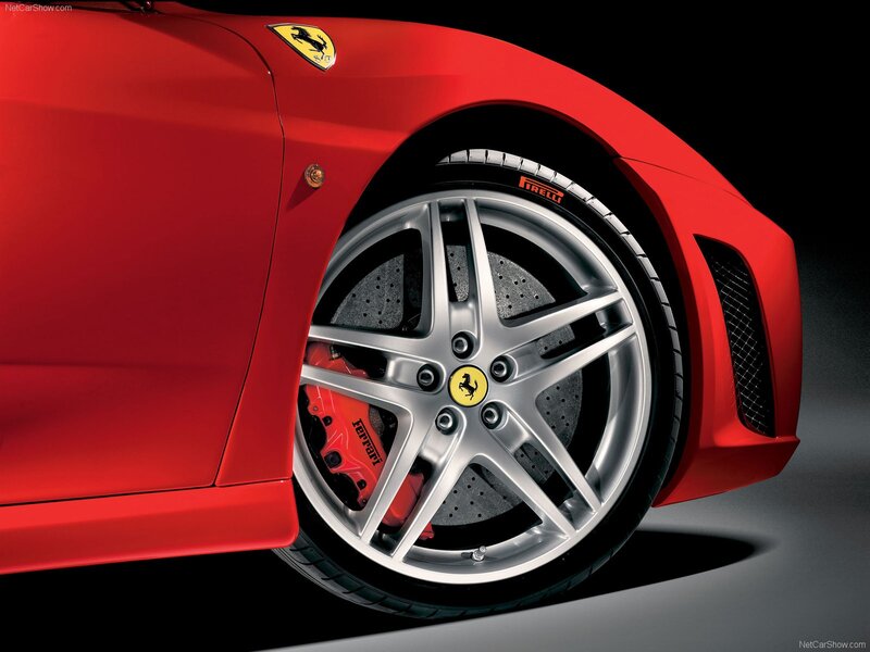 Ferrari F430 wheel detail
