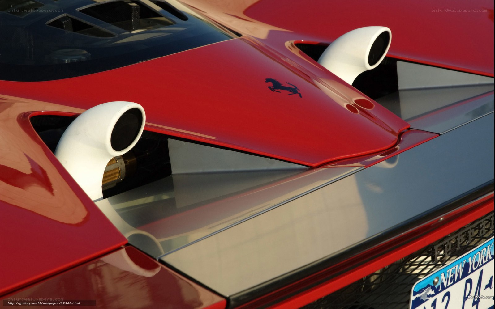 Ferrari F50 rear view
