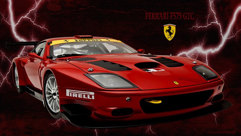Ferrari F575 GTC race car