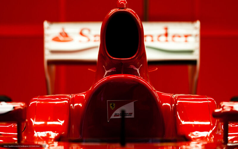 Ferrari Formula 1 car front