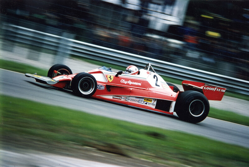 Ferrari Formula 1 car on track
