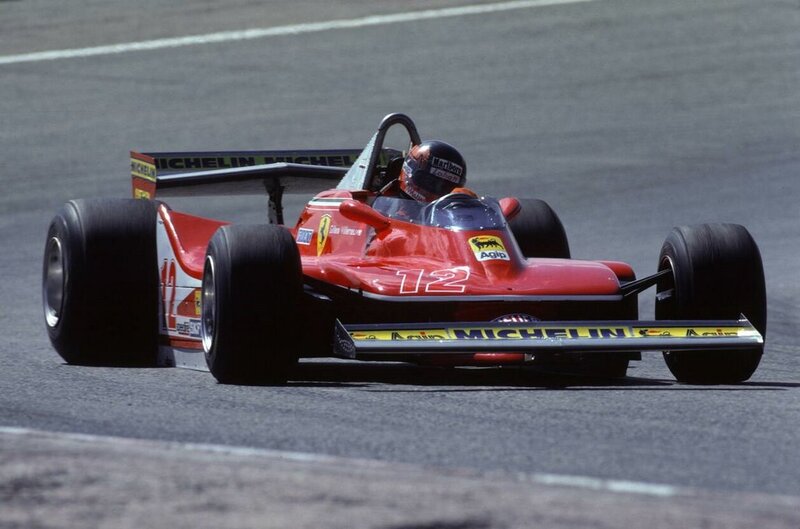 Ferrari Formula 1 car on track