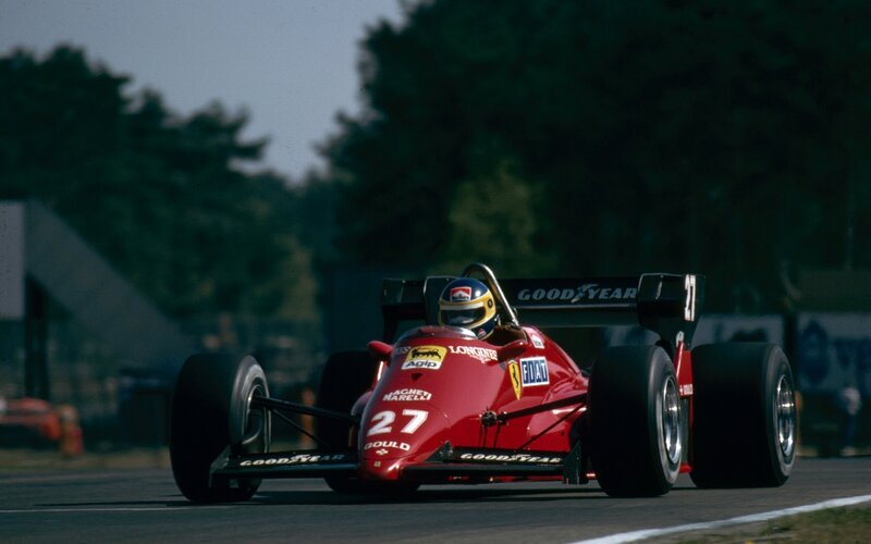 Ferrari Formula 1 car on track