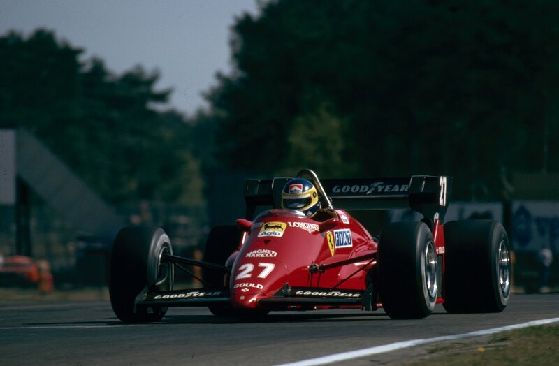 Ferrari Formula 1 car on track